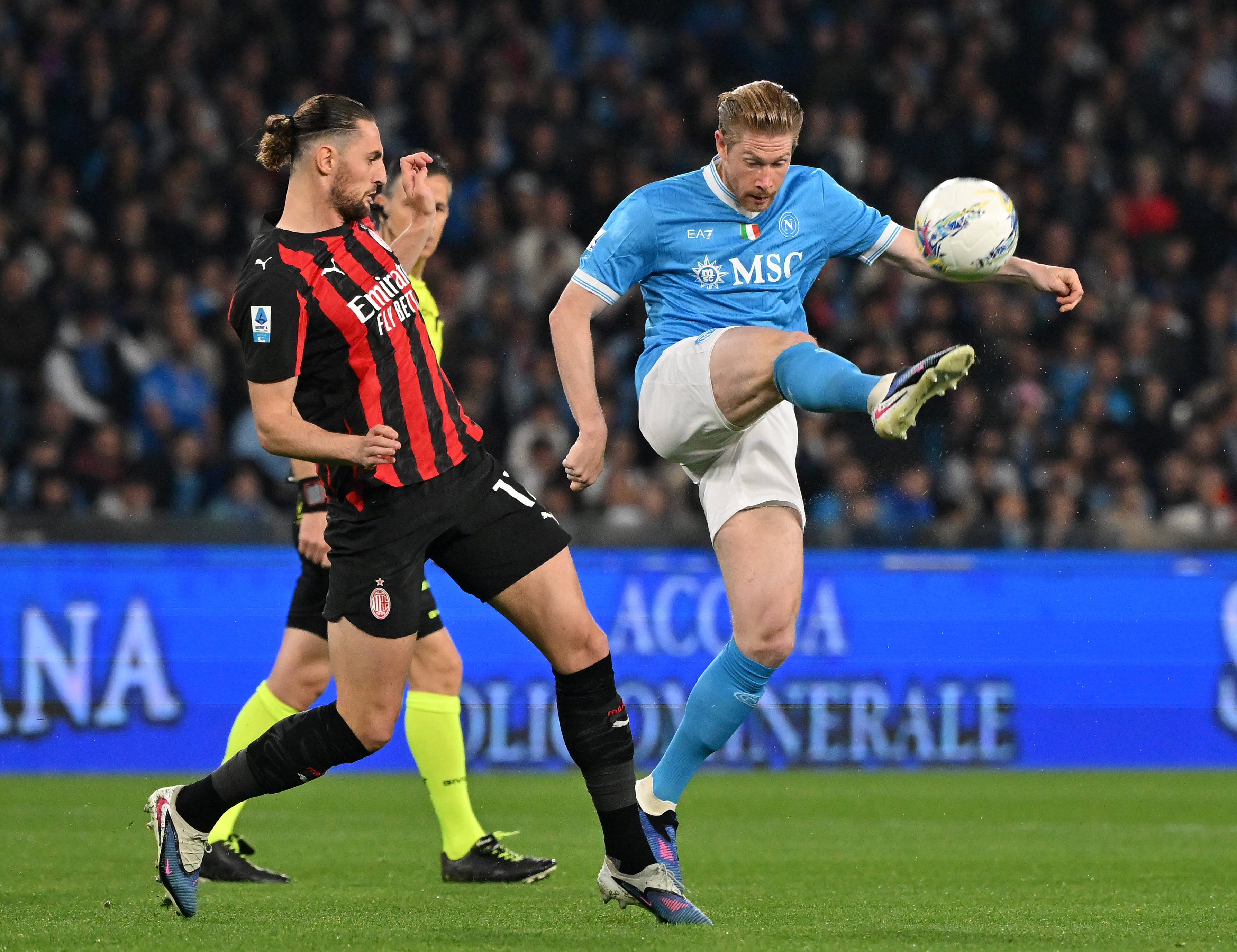 （体育）足球——意甲：那不勒斯胜AC米兰